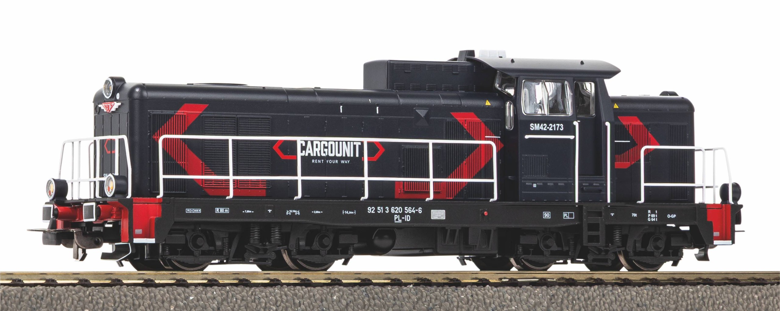 Lokomotywa spalinowa SM42 CargoUnit, epoka VI - PIKO 59276